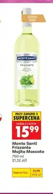 Biedronka Wino musujące Monte Santi Frizzante Mojito Moscato oferta