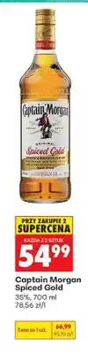 Biedronka Rum Captain Morgan Spiced Gold oferta
