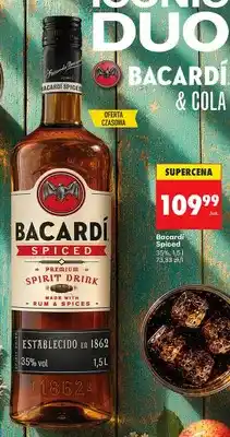 Biedronka Napój spirytusowy Bacardí Spiced oferta