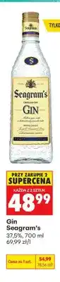 Biedronka Gin Seagram's 37,5% oferta