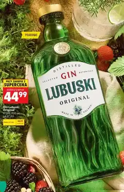 Biedronka Gin Lubuski Original 37,5% oferta