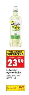 Biedronka Likier Lubelska Cytrynówka oferta