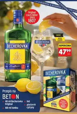 Biedronka Likier Becherovka + kieliszek oferta