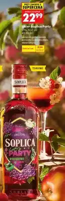 Biedronka Likier Soplica Let's Party Winogrono Jabłko oferta