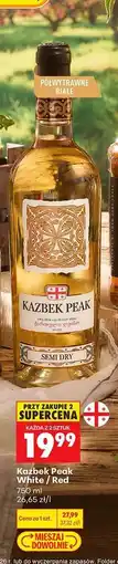 Biedronka Kazbek Peak White / Red oferta
