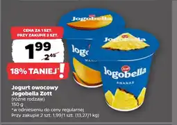 Netto Jogurt owocowy Zott oferta