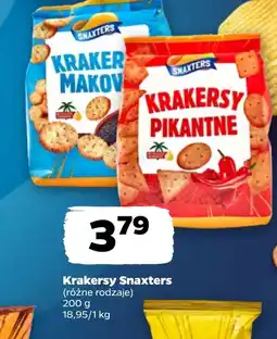 Netto Krakersy Snaxters oferta