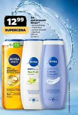 Netto Żel pod prysznic Nivea oferta