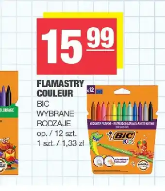 Flamastry Couleur BIC