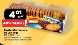 Netto Ciasteczka owsiane Tago oferta