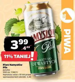 Netto Piwo Namysłów oferta