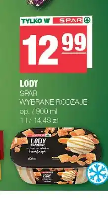 Spar Lody waniliowe z sosem o smaku karmelowym SPAR oferta