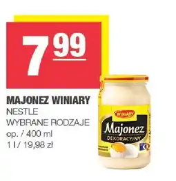 Spar Majonez Winiary Nestle oferta