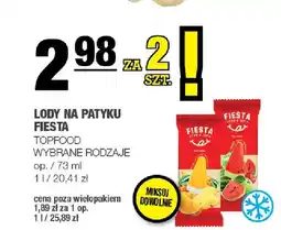 Spar Lody na patyku Fiesta lody wodne mango oferta