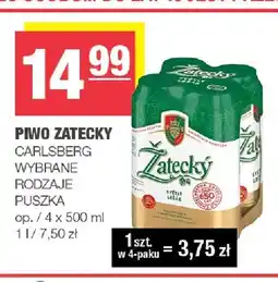Spar Piwo Zatecky Svetly Lezak 4-pak oferta