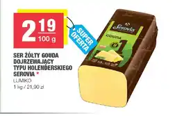 Spar Ser żółty Gouda dojrzewający typu holenderskiego Serovia oferta