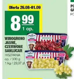 Spar Winogrono czerwone Sanlucar oferta