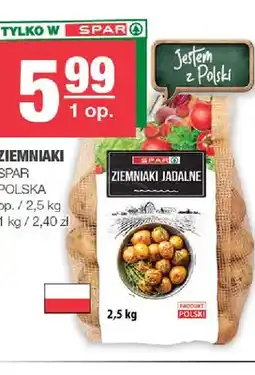 Spar Ziemniaki jadalne polskie Spar oferta