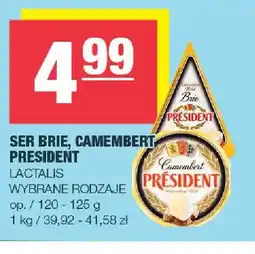 Spar Ser Brie President oferta