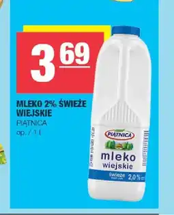Spar Mleko świeże wiejskie Piątnica 2% oferta