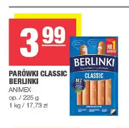Spar Parówki Classic Berlinki oferta