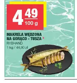 Spar Makrela wędzona na gorąco tusza Rybhand oferta