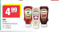 Spar Sos Czosnkowy Heinz oferta