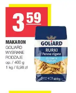Spar Makaron rurki Goliard oferta