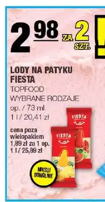 Spar Lody na patyku Fiesta oferta
