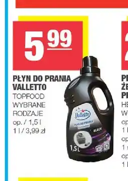 Spar Płyn do prania Valletto oferta