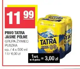 Spar Piwo Tatra 4-pak oferta