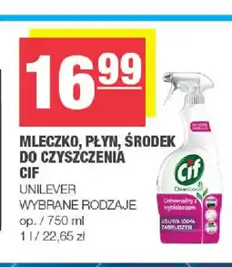Spar Płyn do czyszczenia Cif oferta