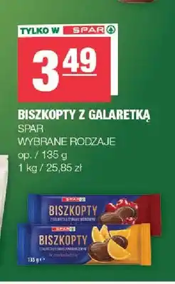 Spar Biszkopty z galaretką SPAR oferta