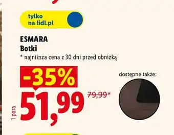 Botki damskie Esmara