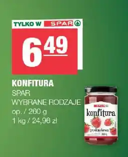 Spar Konfitura SPAR oferta