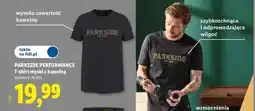 Lidl T-shirt męski z bawełną Parkside Performance oferta