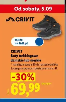 Lidl Buty trekkingowe damskie CRIVIT oferta