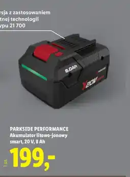 Lidl Akumulator litowo-jonowy smart Parkside Performance 8Ah oferta