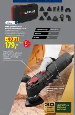 Lidl Narzędzie wielofunkcyjne Parkside Performance oferta