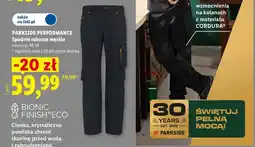 Lidl Spodnie robocze męskie Parkside Performance oferta