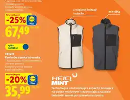 Lidl Kamizelka męska Crivit oferta