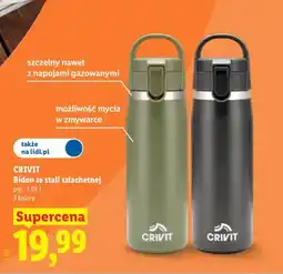 Lidl Bidon ze stali szlachetnej Crivit oferta