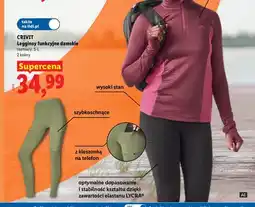 Lidl Legginsy funkcjonalne damskie Crivit oferta