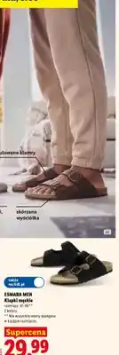 Lidl Klapki męskie oferta