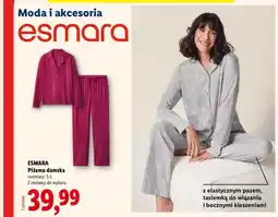 Lidl Piżama damska Esmara oferta