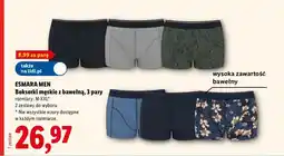 Lidl Bokserki męskie z bawełną 3-pak oferta