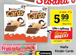 Gram Market Wafle Kinder Cards oferta