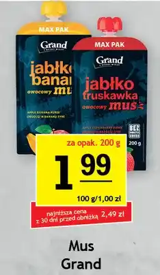 Gram Market Mus owocowy Grand jabłko banan oferta