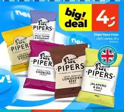 Dealz Chipsy Pipers Upton Cheyney Jalapeño & Dill oferta