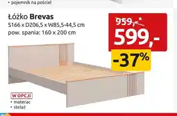 Black Red White Łóżko Brevas oferta